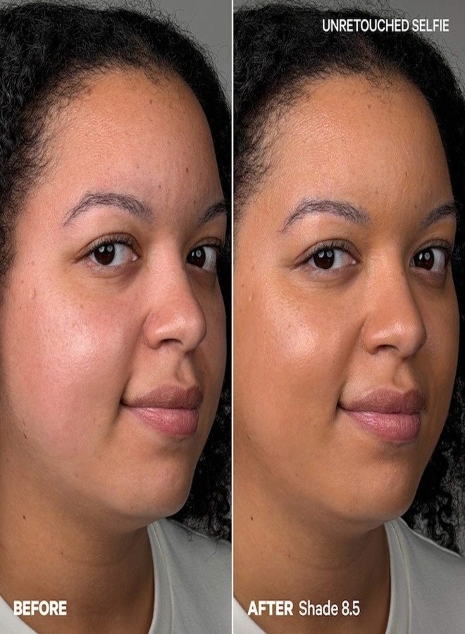 ميلك ميكب خافي عيوب جل مرطب من ميلك ميك أب، يدوم 12 ساعة، لون تان متوسط ​​8.5 (درجات لونية محايدة إلى باردة)، تغطية قابلة للبناء تدوم طويلاً، 3 غرام - Image 2